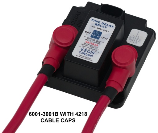 Insulator - Stud Cable Cap 0.73 in Dia