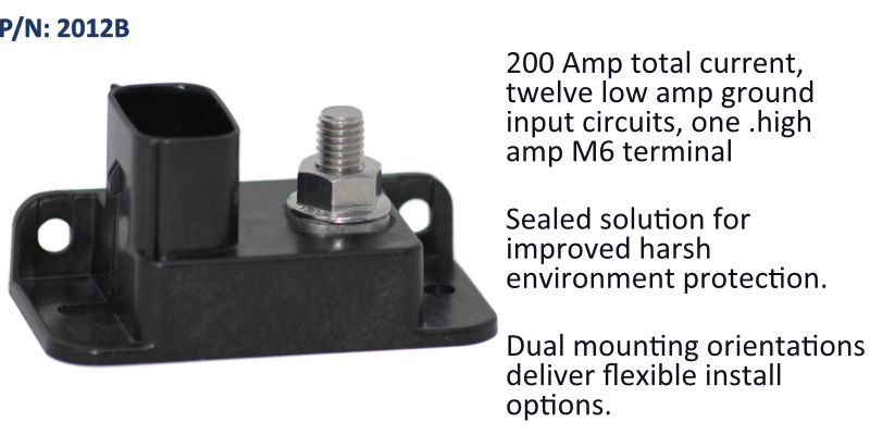 Busbar Sealed 12 Position M8 - Bulk