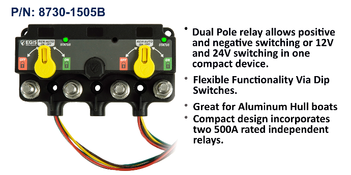 XD Triple - 2 Pole XD Flex 2 - (Relay) - (Relay) w/Knobs,  Bulk