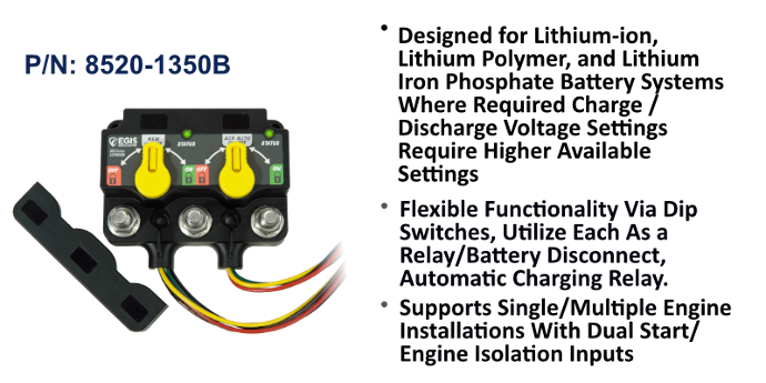 XD Dual - Flex L - (ACR)-(Relay) w/Knobs - Tinned Wires