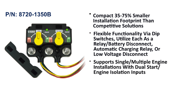 Dual XD - NMEA 2000 (Relay/ACR) w/Knobs - 8P DT Conn - Retail Pack