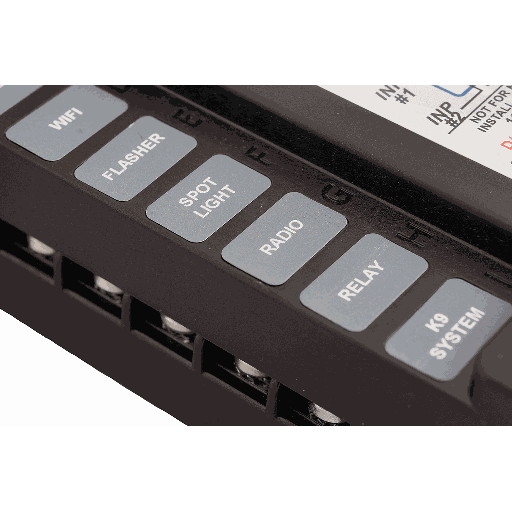 [8020-2001B] Waterproof Label Set , 40 labels, Custom (New Web Orders Only, Contact Egis with Label Wording After Order)