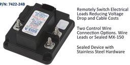 [7422-24B] TH3 - Dual Relay, 2x 80 Amp / 24V, Bulk Pack