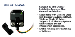 [8710-1600B] XD Single - Solenoid - Tinned Wires, Bulk Pack