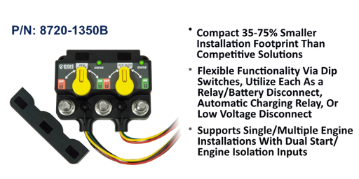 [9821-8530] Dual XD - NMEA 2000 (Relay/ACR) w/Knobs - 8P DT Conn - Retail Pack