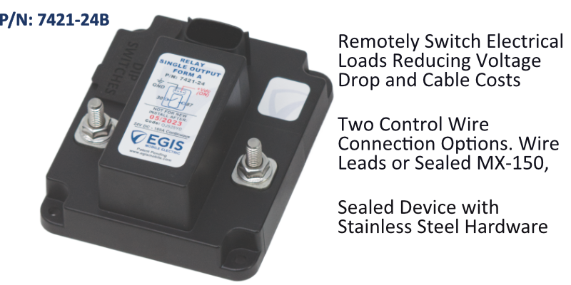 TH3 - Relay, 160 Amp / 24V, Bulk Pack