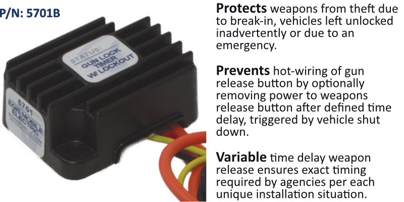 PT2 - Advanced Gun Lock Timer with Lockout, Bulk