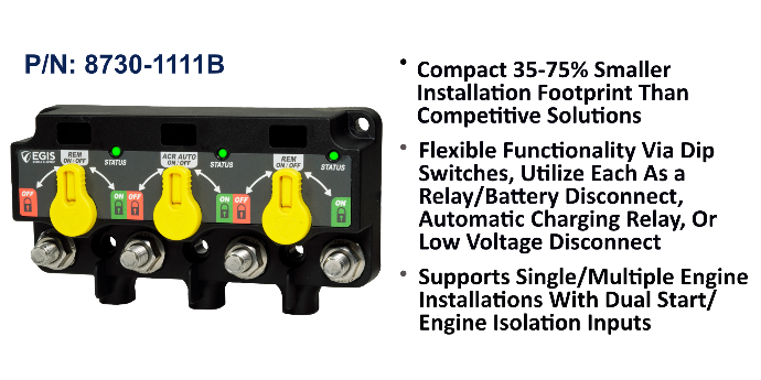 Triple XD - Flex L - Lithium (Relay/ACR/Relay) w/Knobs - DTM
