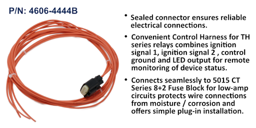 [4606-4444B] 8+2 Harness, Cir 5-8, 20-20-20-20 ft