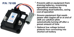 [7610B] TH3 -12V Automatic Charging Relay (ACR), 160 A, Bulk