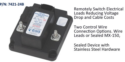 [7421-24B] TH3 - Relay, 160 Amp / 24V, Bulk Pack