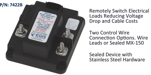 [7422B] TH3 - Dual Relay, 2x 80 Amp / 12V, Bulk Pack