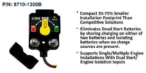 [8710-1300B] XD Single - Programmable ACR w/Knob - Tinned Wires, Bulk Pack