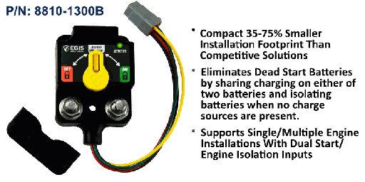 [8810-1300B] XD Single Flex 2 (ACR/Relay) w/Knobs - 6P DTM Conn Bulk Pack