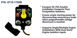 [8710-1700B] XD Single - Programmable LVD w/Knob - Tinned Wires, Bulk Pack