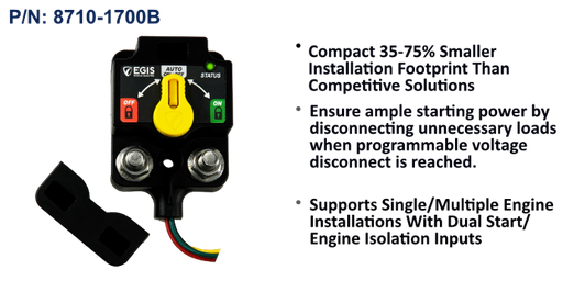 [8710-1700B] XD Single - Programmable LVD w/Knob - Tinned Wires